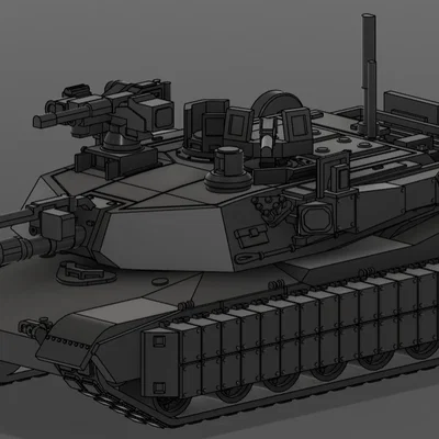 M1A2 Abrams SEP V4 TUSK I + II (tỉ lệ 1:50)