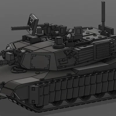 M1A2 Abrams SEP V4 TUSK I + II (tỉ lệ 1:50)