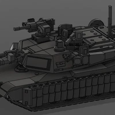 M1A2 Abrams SEP V4 TUSK I + II (tỉ lệ 1:50)