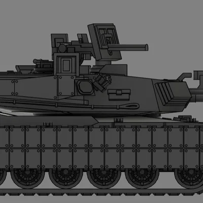 M1A2 Abrams SEP V4 TUSK I + II (tỉ lệ 1:50)