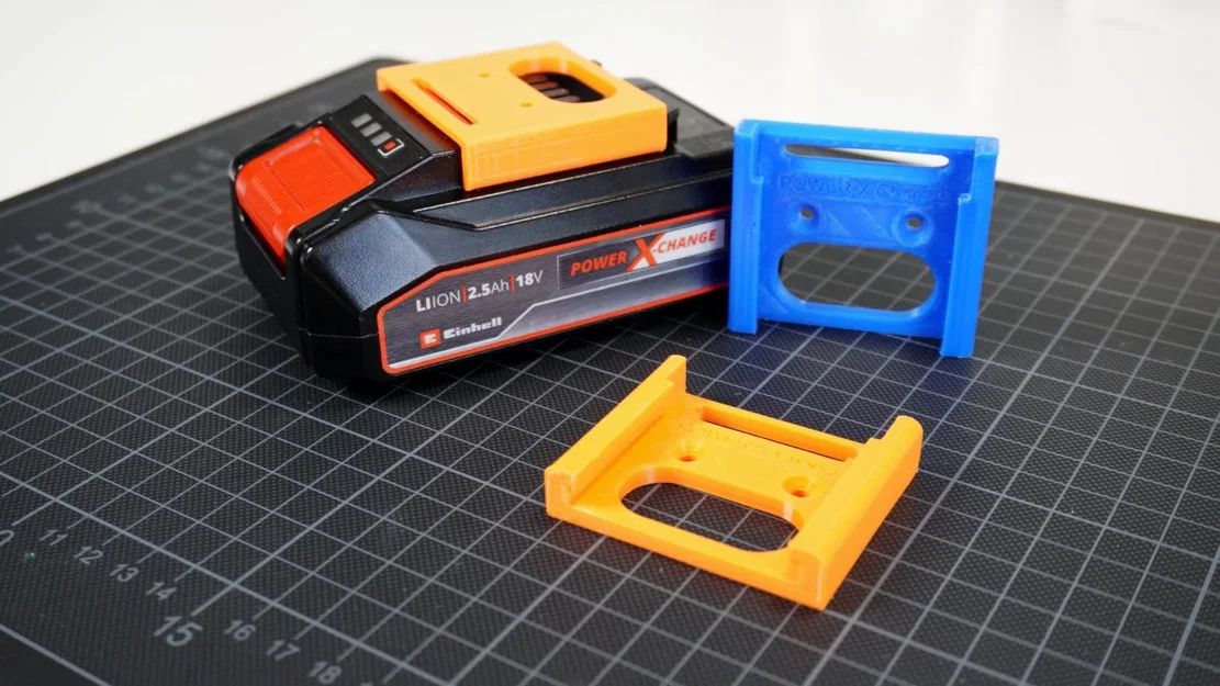 Giá treo pin Einhell PXC Power X Change + gá trạm sạc 3A - Image 2