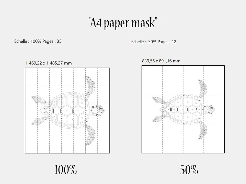 Tranh treo tường rùa biển hình học (Geometric Sea Turtle wall art) - Image 6