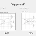 Tranh treo tường rùa biển hình học (Geometric Sea Turtle wall art) - Thumbnail 6