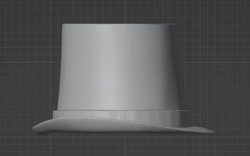 Mô hình mũ chóp cao (Top Hat) - Phụ kiện in 3D phong cách quý ông - Image 2