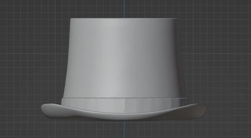 Mô hình mũ chóp cao (Top Hat) - Phụ kiện in 3D phong cách quý ông - Image 3