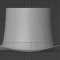 Mô hình mũ chóp cao (Top Hat) - Phụ kiện in 3D phong cách quý ông - Thumbnail 3