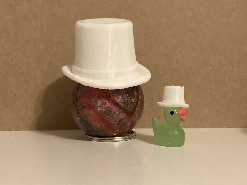 Mô hình mũ chóp cao (Top Hat) - Phụ kiện in 3D phong cách quý ông - Image 5