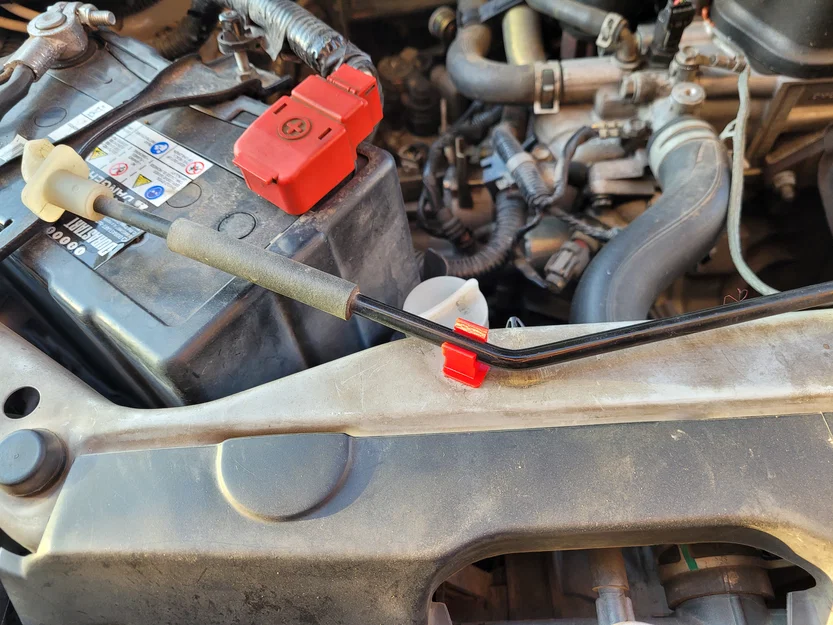 Kẹp chốt khóa nắp capo Honda Civic 2001–2005 - Image 1