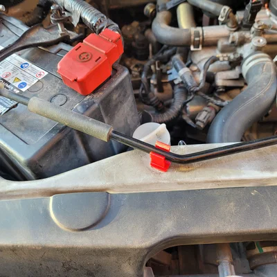 Kẹp chốt khóa nắp capo Honda Civic 2001–2005