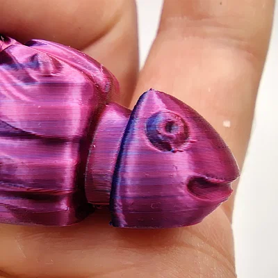 Wormy – Đồ chơi giun đất khớp nối print-in-place