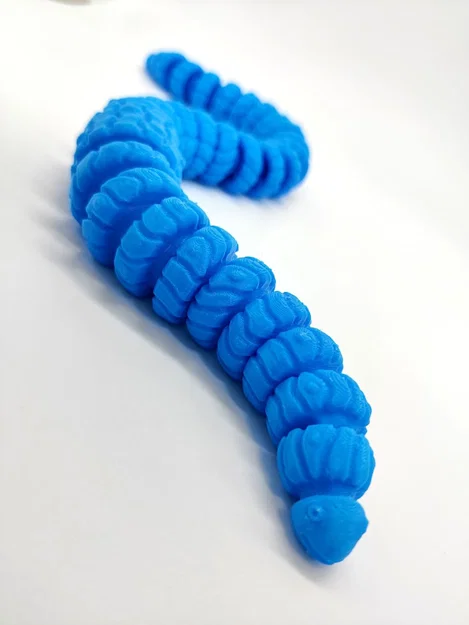 Wormy – Đồ chơi giun đất khớp nối print-in-place - Image 13