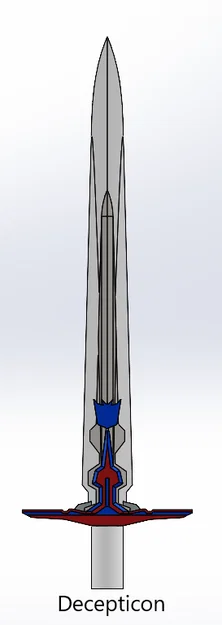 Transformers Sword Of Judgment cán 5mm - Image 4