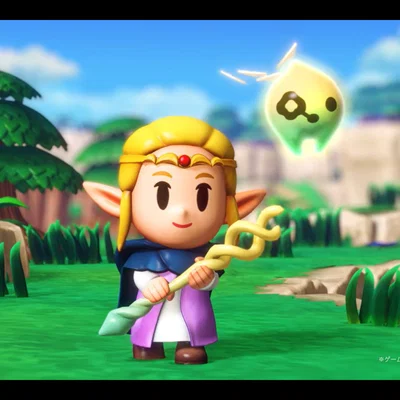 Mô hình 3D Công chúa Zelda (Echoes of Wisdom) ấn tượng cho fan game