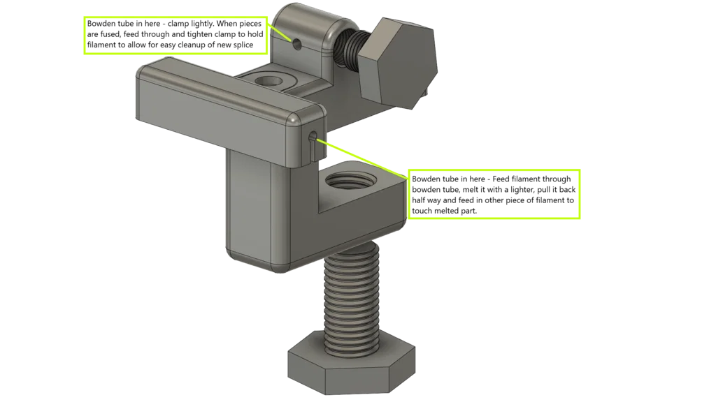Bộ Nối Filament (Splicer/Joiner) kèm Giá Đỡ Cuộn (Roll Holder) - Image 2