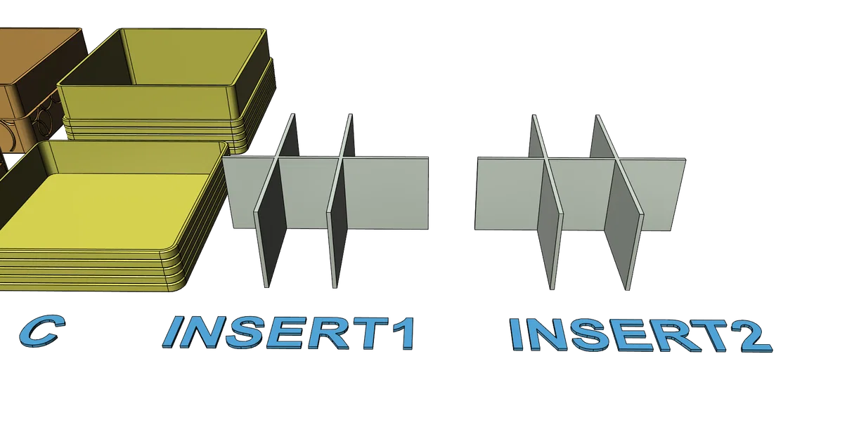 Hộp đựng trà (Tea Box Organizer) dễ in, không cần support - Image 7