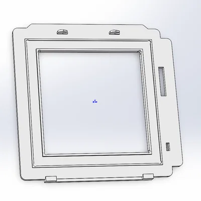 Ngàm chuyển Hasselblad V Mount MALE: Thiết kế 3D chuẩn xác cho DIY