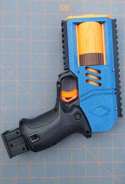 Nerf Knockout Mod “Diamond Back” – Bản mod dùng shell thay nhanh - Image 1