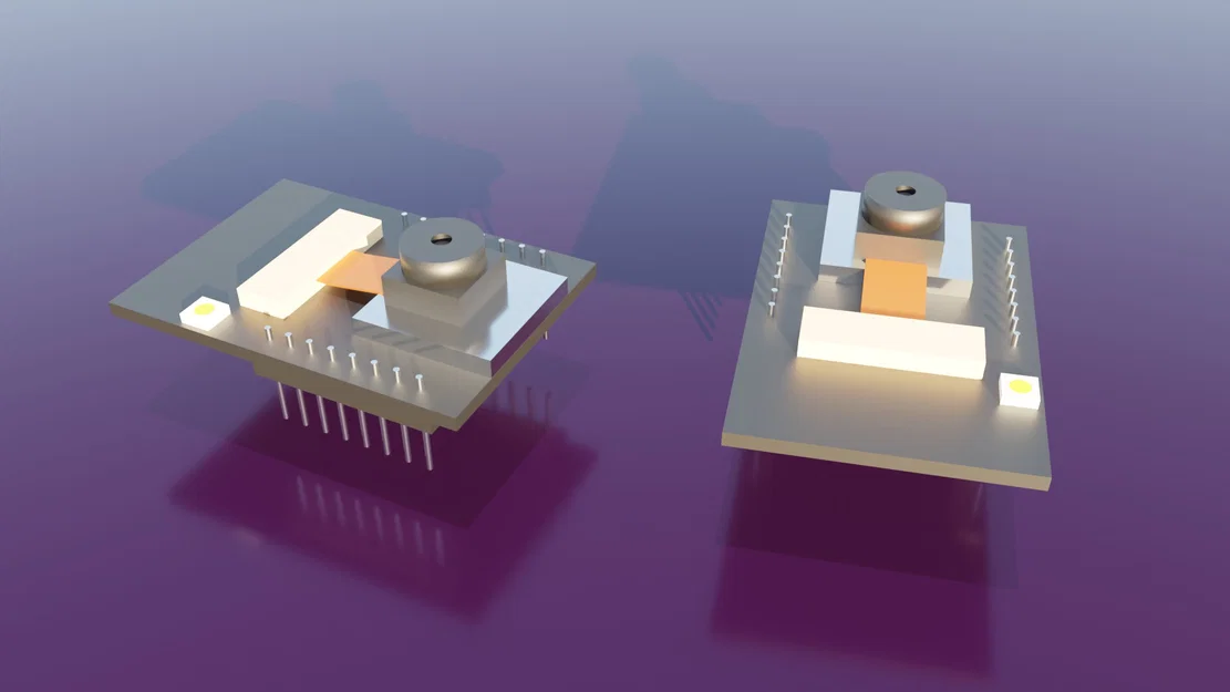 Mô hình 3D ESP32-CAM chuẩn kích thước cho thiết kế và dựng mẫu - Image 1