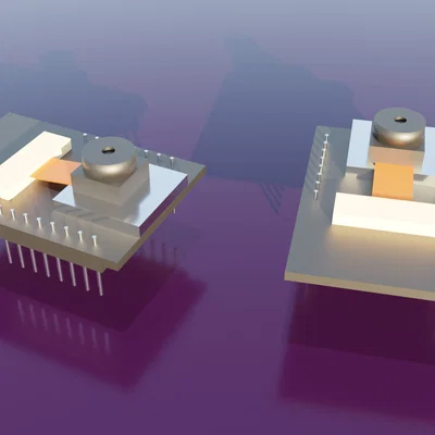 Mô hình 3D ESP32-CAM chuẩn kích thước cho thiết kế và dựng mẫu