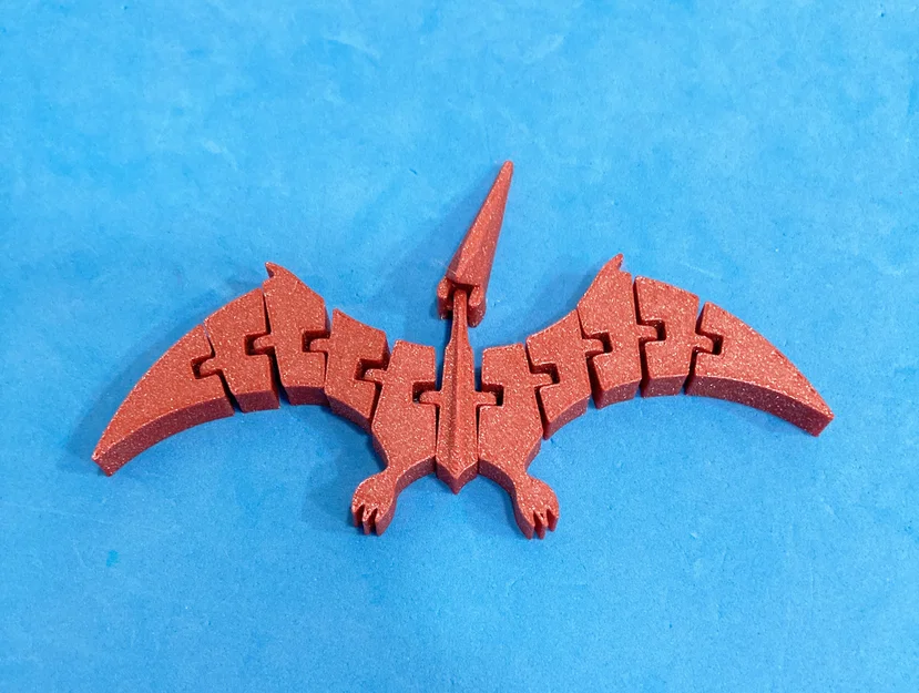 Mô hình khủng long bay Pterodactyl khớp nối in 3D cực độc đáo - Image 1