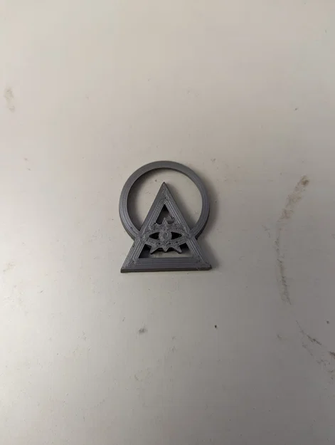 Mô hình 3D biểu tượng Illuminati - Phụ kiện trang trí độc đáo - Image 1