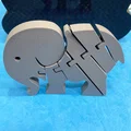 Mô hình chú voi khớp nối 3D linh hoạt (Articulated Elephant) - Thumbnail 2