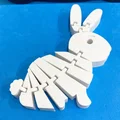 Mô hình chú thỏ khớp nối 3D (Articulated Rabbit) cực dễ thương - Thumbnail 1