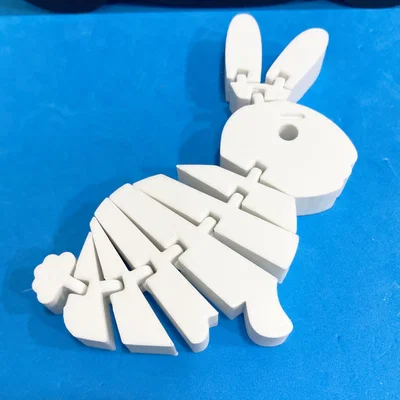 Mô hình chú thỏ khớp nối 3D (Articulated Rabbit) cực dễ thương