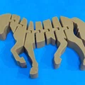 Mô hình chú ngựa khớp nối (Articulated Horse) in 3D cực linh hoạt - Thumbnail 1