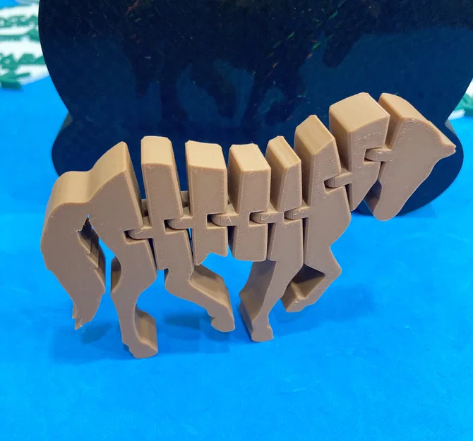 Mô hình chú ngựa khớp nối (Articulated Horse) in 3D cực linh hoạt - Image 2