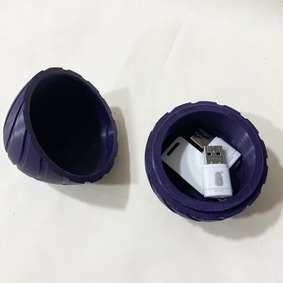 Mô hình Trứng Rồng Xoắn Ốc in 3D đẹp mắt - Lưu trữ quà tặng độc đáo