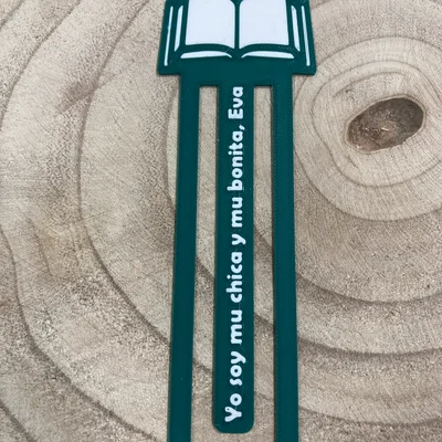 Mẫu kẹp sách (Bookmark) hình cuốn sách in 3D độc đáo