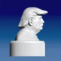 Mô hình nắp chai PET hình Donald Trump in 3D độc đáo - Thumbnail 3