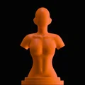 Mô hình tượng bán thân nữ cách điệu (Female Bust) - Thumbnail 1