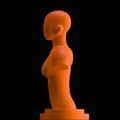 Mô hình tượng bán thân nữ cách điệu (Female Bust) - Thumbnail 2