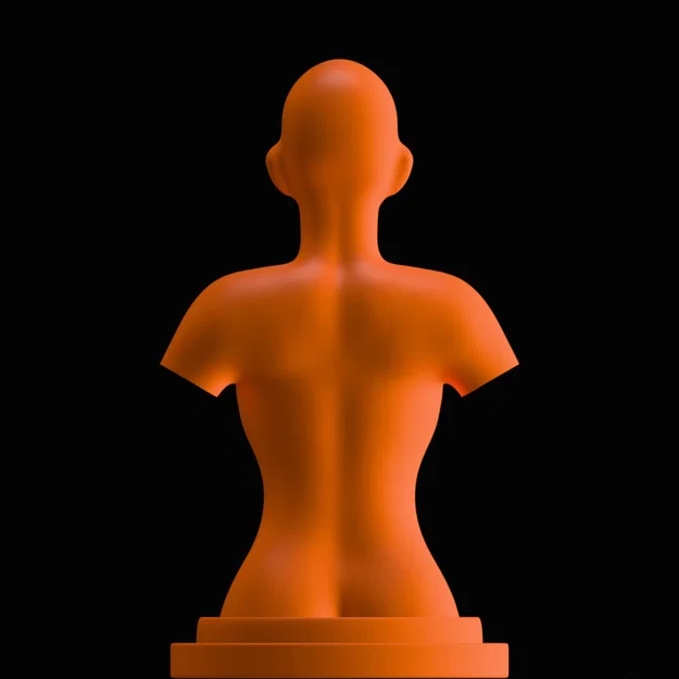 Mô hình tượng bán thân nữ cách điệu (Female Bust) - Image 3