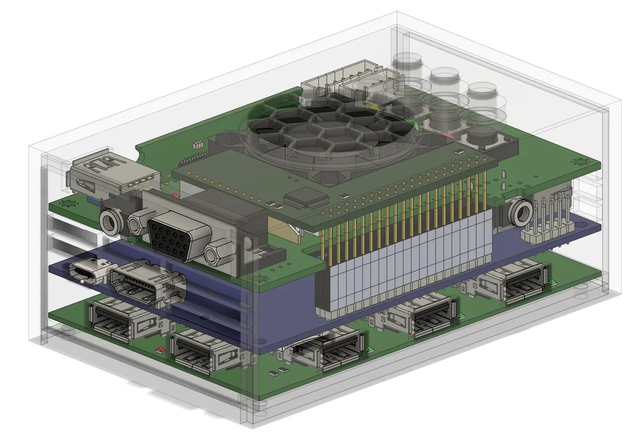 Vỏ Case MiSTER Pi - Image 6