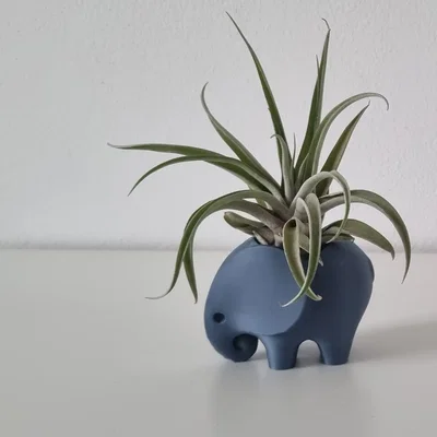 Chậu voi (Elephant Planter) – Chậu cây, bình cắm hoa hoặc ống đựng bút