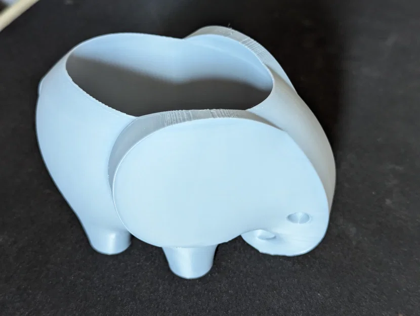 Chậu voi (Elephant Planter) – Chậu cây, bình cắm hoa hoặc ống đựng bút - Image 3