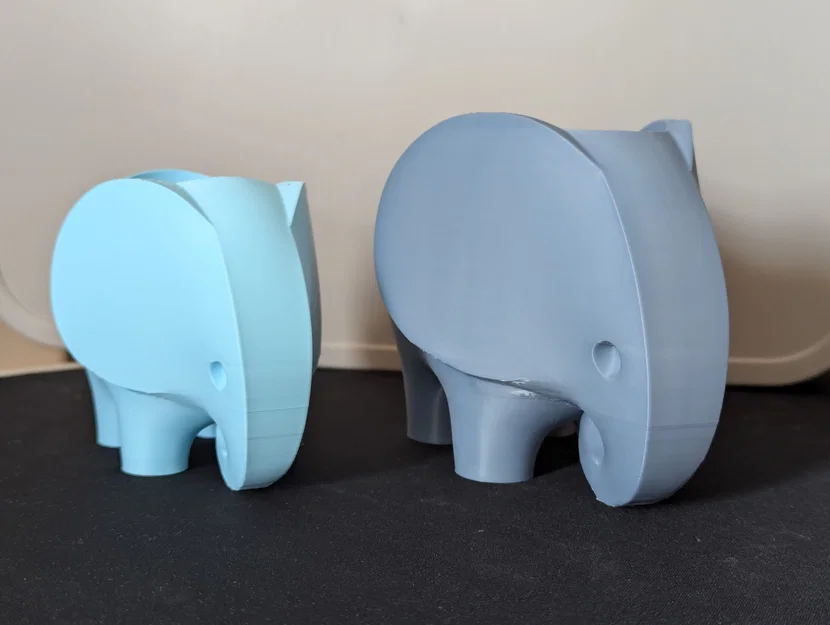 Chậu voi (Elephant Planter) – Chậu cây, bình cắm hoa hoặc ống đựng bút - Image 4