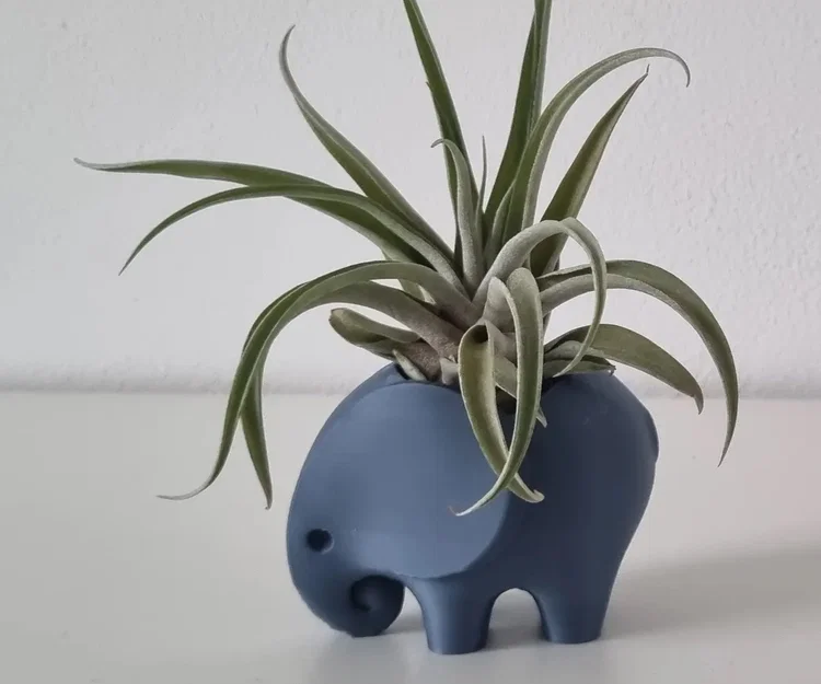 Chậu voi (Elephant Planter) – Chậu cây, bình cắm hoa hoặc ống đựng bút - Image 7