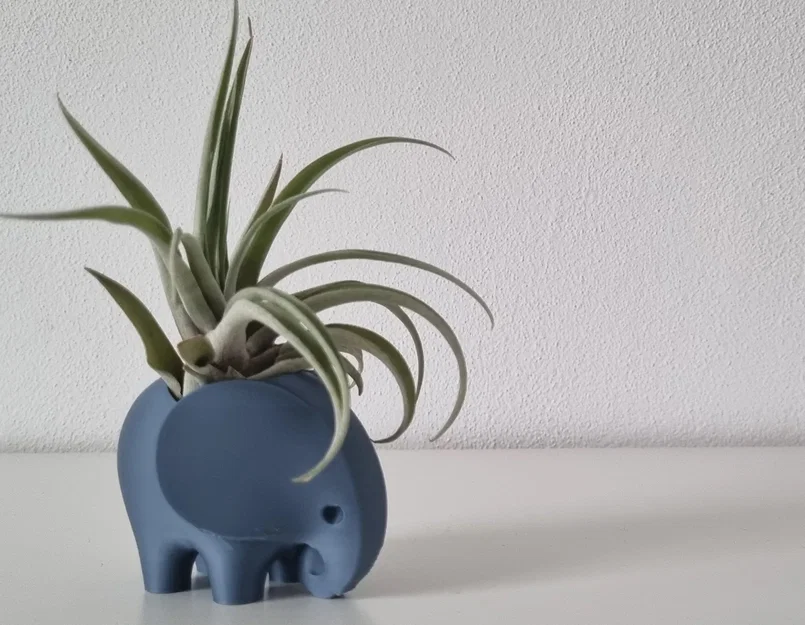 Chậu voi (Elephant Planter) – Chậu cây, bình cắm hoa hoặc ống đựng bút - Image 8