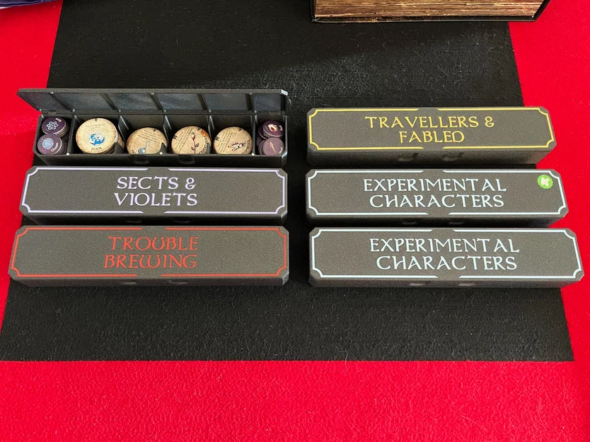 Hộp Token Blood on the Clocktower (cho Prusa Mk3/4) - Image 1