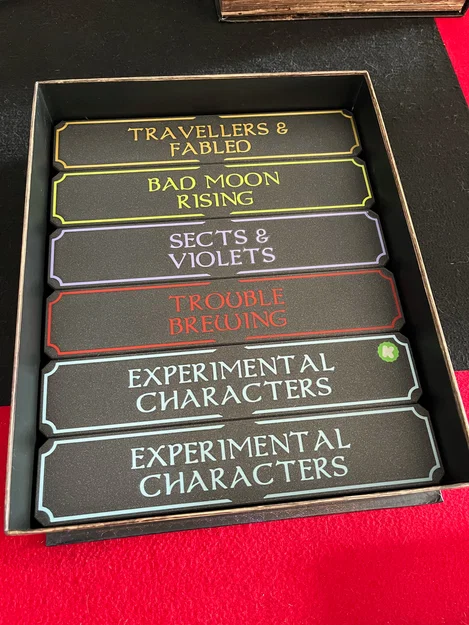 Hộp Token Blood on the Clocktower (cho Prusa Mk3/4) - Image 2