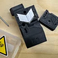 Bộ chọn MMU3 cải tiến với chốt kim loại giữ lưỡi cắt filament - Thumbnail 2