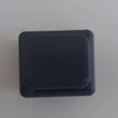 Đồ chơi Fidget nút bấm lò xo in 3D không cần support