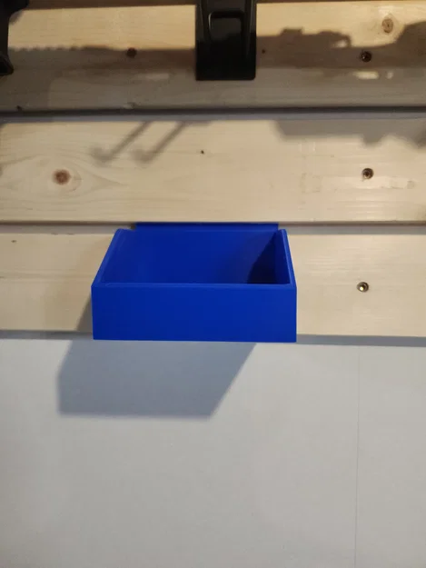 Bộ Khay Chứa Đồ Slat Wall Bins Gắn Tường Tiện Lợi (3 Kích Thước) - Image 1