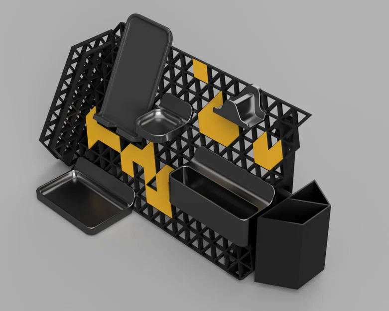 Khay Organiser Để Bàn Tuỳ Biến (Customisable Desk Organiser/Trays) - Image 2