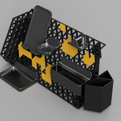 Khay Organiser Để Bàn Tuỳ Biến (Customisable Desk Organiser/Trays)