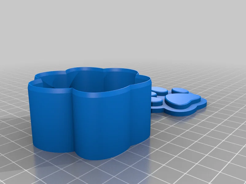 Khuôn cắt bánh quy hình dấu chân chó (Dog paw cookie cutter) - Image 1
